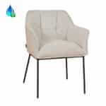 Stoel Jens wit polyester