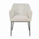 Stoel Jens wit polyester