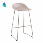 Kruk Erica taupe kunststof