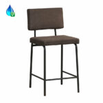 Kruk Espen antraciet eco-leer