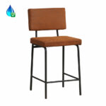 Kruk Espen cognac eco-leer