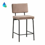 Kruk Espen taupe velvet