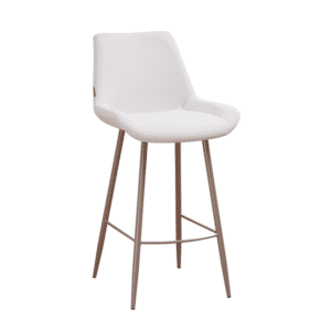 Barkruk Maud beige gerecycled polyester
