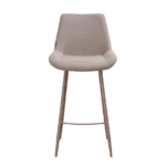 Barkruk Maud taupe gerecycled polyester