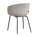 Stoel Ole grijs gerecycled polyester