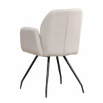 Stoel Frey beige gerecycled polyester