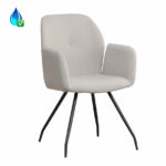 Stoel Frey grijs gerecycled polyester