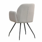 Stoel Frey grijs gerecycled polyester