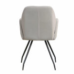 Stoel Frey grijs gerecycled polyester