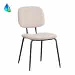 Stoel Ivar beige gerecycled polyester