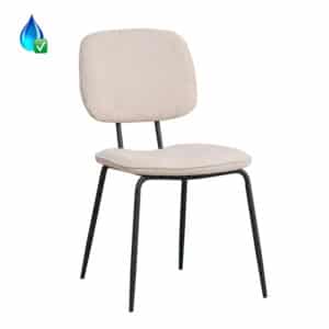 Stoel Ivar beige gerecycled polyester