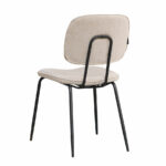 Stoel Ivar beige gerecycled polyester