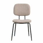 Stoel Ivar taupe gerecycled polyester