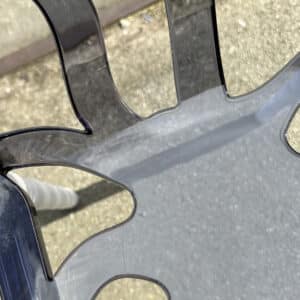 Crystal-stoel-zitvlak