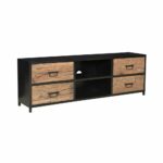 Sleeper wood TV meubel 4 lades Jada