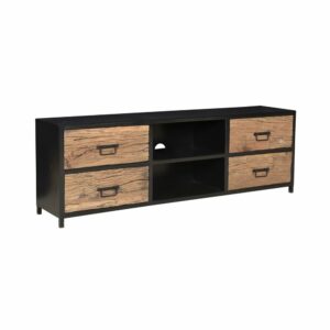 Sleeper wood TV meubel 4 lades Jada