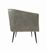 Fauteuil Chester wit polyester