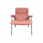 Fauteuil Chicago champagne velours
