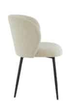 Eetkamerstoel Elyna boucle licht beige | set van 2