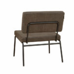 Fauteuil Espen antraciet eco-leer