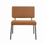 Fauteuil Espen cognac eco-leer