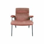 Fauteuil Chicago koperbruin velours