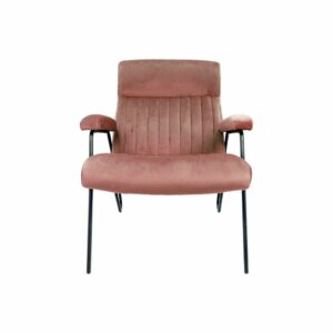 Fauteuil Chicago koperbruin velours