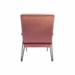 Fauteuil Chicago champagne velours