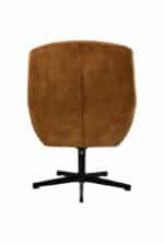 Fauteuil Cleveland goud/zwart polyester