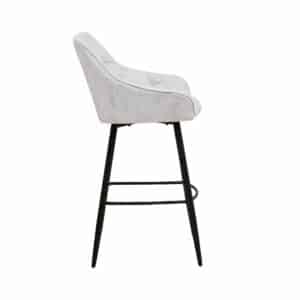 Barkruk Liverpool beige velours | set van 2