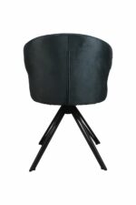 Eetkamerstoel Nashville antraciet velours