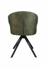 Eetkamerstoel Nashville jungle groen velours