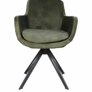 Eetkamerstoel Phoenix jungle groen velours | set van 2