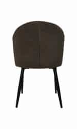 Eetkamerstoel Yuna espresso teddy | set van 2