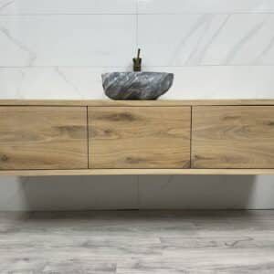 Badmeubel Erva eikenhout met laden