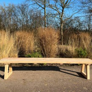 Douglas bankje Huub met trapeze poten