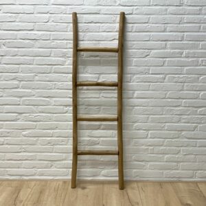Houten decoratieladder licht hout