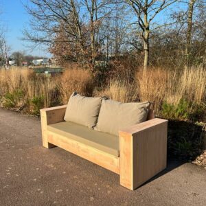 Douglas tuinbank Aster met brede armleuningen