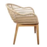 Eetkamerstoel Nosso naturel teak