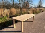 Douglas tuintafel Lark met rechte poten