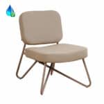 Fauteuil Viggo taupe gerecycled polyester