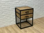Nachtkastje Jerre mangohout met 2 laden