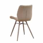 Stoel Jena taupe gerecycled polyester