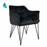 Stoel Jayron antraciet velvet