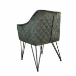 Stoel Jayron groen velvet