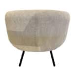 Fauteuil Mars beige stof