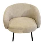 Fauteuil Mars beige stof