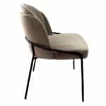 Stoel Fjord stof dove