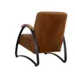 Fauteuil Ivy cognac eco-leer