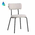 Stoel Lyon beige gerecycled polyester